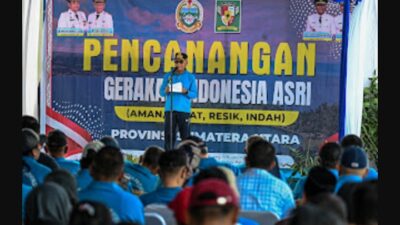 Wagub Sumut Pimpin Aksi Bersih Massal, Canangkan Gerakan Indonesia ASRI