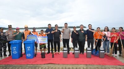 Pimpin Gerakan ASRI di Sorake, Bobby Nasution Minta Kebersihan Destinasi Wisata Harus  Dijaga