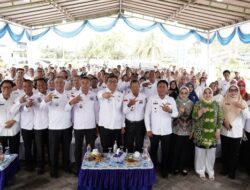 Kantor Camat dan Puskesmas Baru Diresmikan, Pelayanan Publik di Pagar Merbau Makin CTM