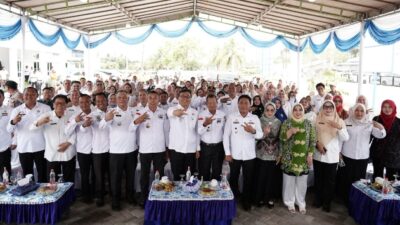 Kantor Camat dan Puskesmas Baru Diresmikan, Pelayanan Publik di Pagar Merbau Makin CTM