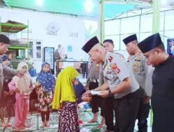 Polsek Tembung Buka Puasa Bersama dengan Anak Yatim