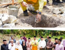 Bupati Batu Bara Letakkan Batu Pertama Pembangunan Rumah Tahfiz