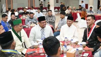 Buka Puasa Bersama Mahasiswa, Gubernur Bobby Nasution Ajak Lawan Narkoba
