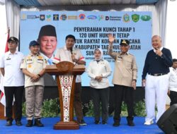Mendagri, Menteri PKP dan Wagubsu Tinjau Huntap Tapsel