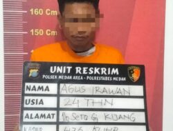 Maling Gas Elpiji Nginap di Polsek Medan Area