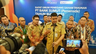 Bobby Nasution Pacu Bank Sumut Capai KBMI 2 agar Naik ke Kelas Menengah