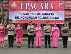 Kapolsek Binjai Utara Jabat Wakapores Padang Sidempuan