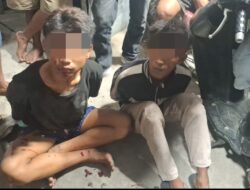 Gerombolan Geng Motor Konvoi Bawa Sajam, Dua Orang Diamankan