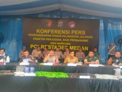 Polrestabes Medan Gerebek 15 Sarang Narkoba, Tetapkan 148 Tersangka