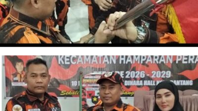 Joni Irawan ST Kembali Pimpin Pemuda Pancasila Kecamatan Hamparan Perak