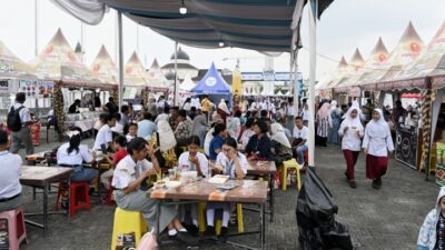 Hari Kedua Gebyar Pendidikan Sumut 2026 Membludak, UMKM Diserbu Ribuan Pengunjung
