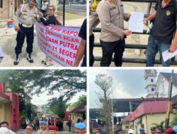 Massa Desak Polisi Serahkan Tersangka  ke Kejaksaan