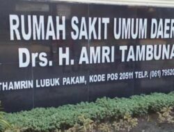 Direktur RSUD Drs H Amri Tambunan  Bantah Pihaknya Menahan Pasien