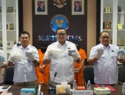 Kepala BNNP Sumut Hadiri Konferensi Pers Hasil Operasi Saber Bersinar 2026 oleh BNN RI Secara Virtual