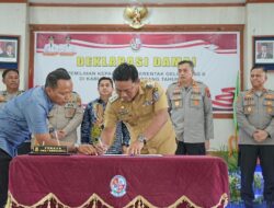 Menuju Pilkades Serentak 2026, Deli Serdang Deklarasikan Pemilu Desa yang Damai