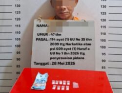 Pengedar Sabu Diciduk Satres Narkoba Polres Labuhanbatu