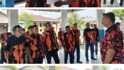 Didukung 12 Ranting, Ray Sahipati Ginting  Resmi Mendaftar Calon Ketua PP Kecamatan Sibiru Biru