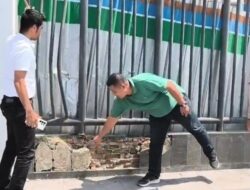 Polisi Bantah Pagar Besi Stadion Teladan Digerogoti Rayap Besi