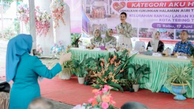 Kahiyang Ayu Apresiasi Program AKU HATINYA PKK di Tebingtinggi