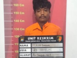 Pembegal IRT Pakai Besi Ditangkap Polsek Medan Area