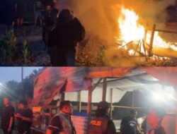 Sarang Narkoba Serba Jadi Digerebek dan Dibakar