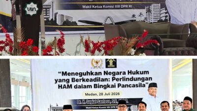 Kementerian Hukum dan Komisi XIII DPR RI Gelar Sosialisasi Hukum di UIN Sumut