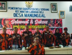 Bowo Ardianto Sujadi Pimpin Pemuda Pancasila Desa Manunggal Kecamatan Labuhan Deli