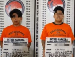 Satres Narkoba Polres Pematangsiantar Amankan Dua Pengedar Sabu