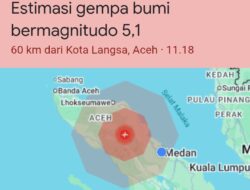 Gempa Guncang Aceh dan Medan