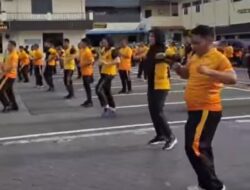 Jaga Kebugaran, Polrestabes Medan Gelar Olahraga Bersama
