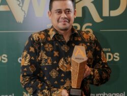 Bobby Nasution Raih Anugerah Pemerataan Pembangunan Sumut