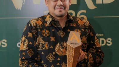Bobby Nasution Raih Anugerah Pemerataan Pembangunan Sumut