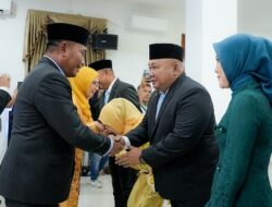 17 Pejabat Pemkab Deli Serdang Dilantik, Wabup Lom Lom: Jangan Bekerja Sendiri-Sendiri