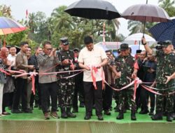Resmikan Jembatan Bailey di Tapteng, Bobby Nasution Janji Beri Modal Usaha untuk Warga
