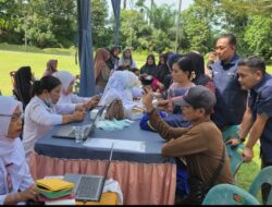PT Agrinas Palma Nusantara Gelar Pasar Rakyat dan Layanan Kesehatan Gratis di Labura