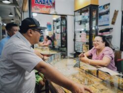 Asri Ludin Tambunan Tinjau Pasar dan Terminal Deli Tua