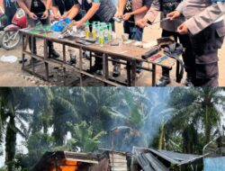 Bandar Narkoba Sei Mencirim Diringkus, Pistol dan Sajam Disita