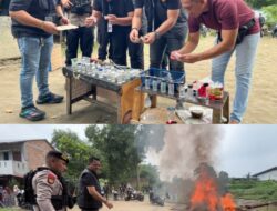 Sarang Narkoba Gang Pantai Sunggal Digerebek