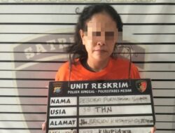Wanita Pencuri Tas Berisi Uang dan Perhiasan Ditangkap Polsek Sunggal