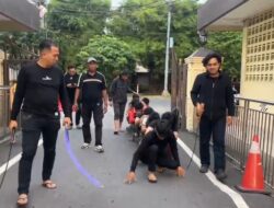 8 Anggota Geng Motor Ditangkap Polrestabes Medan