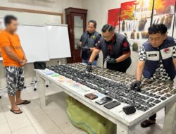 Satresnarkoba Polrestabes Medan Ringkus Kurir Pod Getar Asal Malaysia