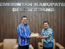 Percepat Informasi Kebencanaan, Pemkab Deli Serdang Terima WRS dari BMKG
