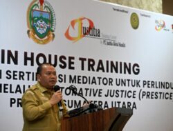 Pemprov Sumut Perkuat Pelayanan Hukum hingga Desa, Tingkatkan Kapasitas Paralegal