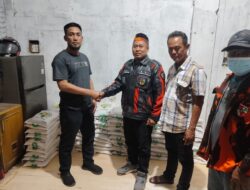 Sukseskan HUT PP ke-67, Joni Irawan Sumbang 100 Goni Beras